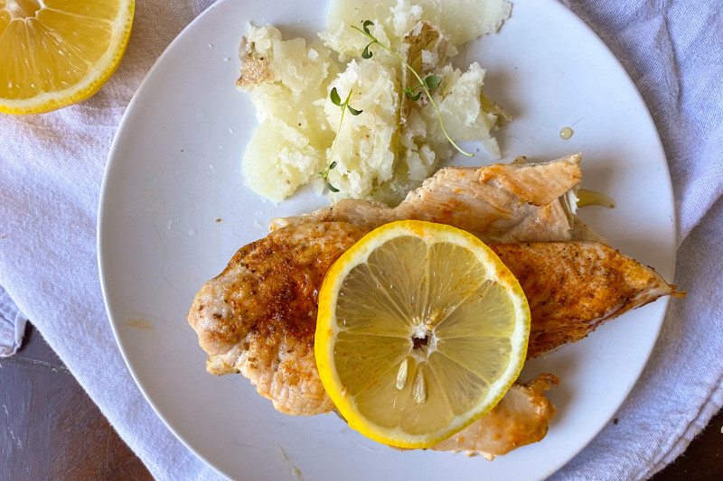 Apricot & Lemon Chicken MyPlate